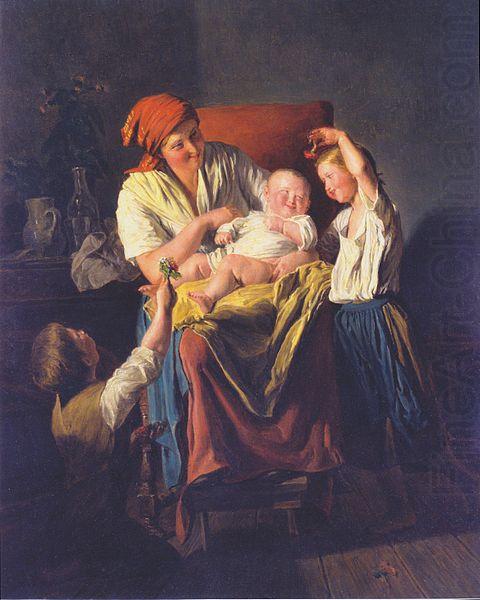 Mothers joy, Ferdinand Georg Waldmuller